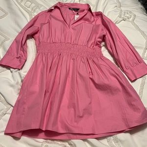 Pink Zara dress